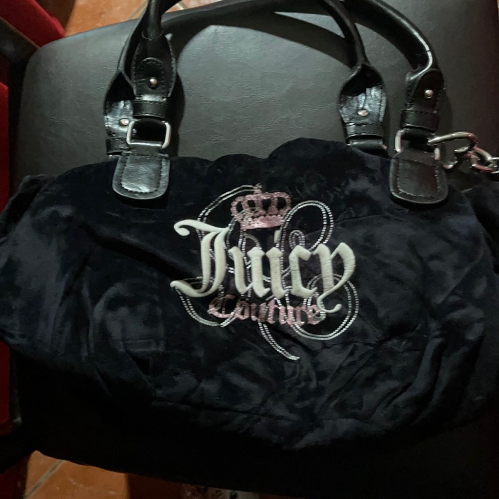 Juicy Couture hobo/shoulder bag. Slightly used. Still nice.  I have a wallet too